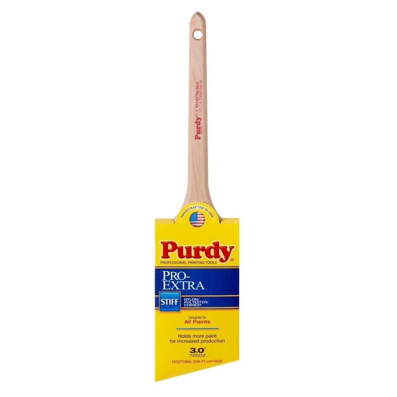 Purdy 144080730 Pro-Extra Series Dale Angular Trim paint Brush, 3 inch - Image 1